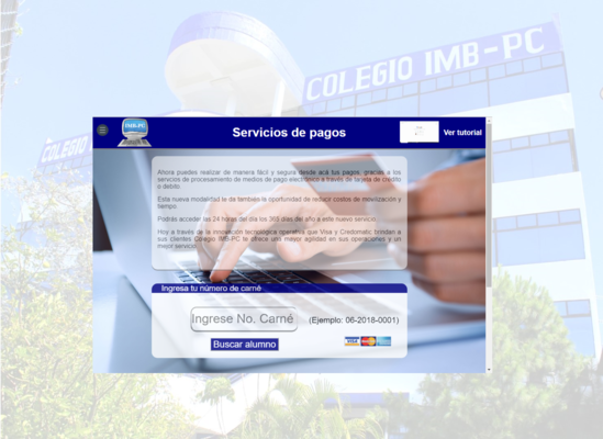           Haga doble clic en la IMAGEN para ir a la página de PAGOS EN LÍNEA